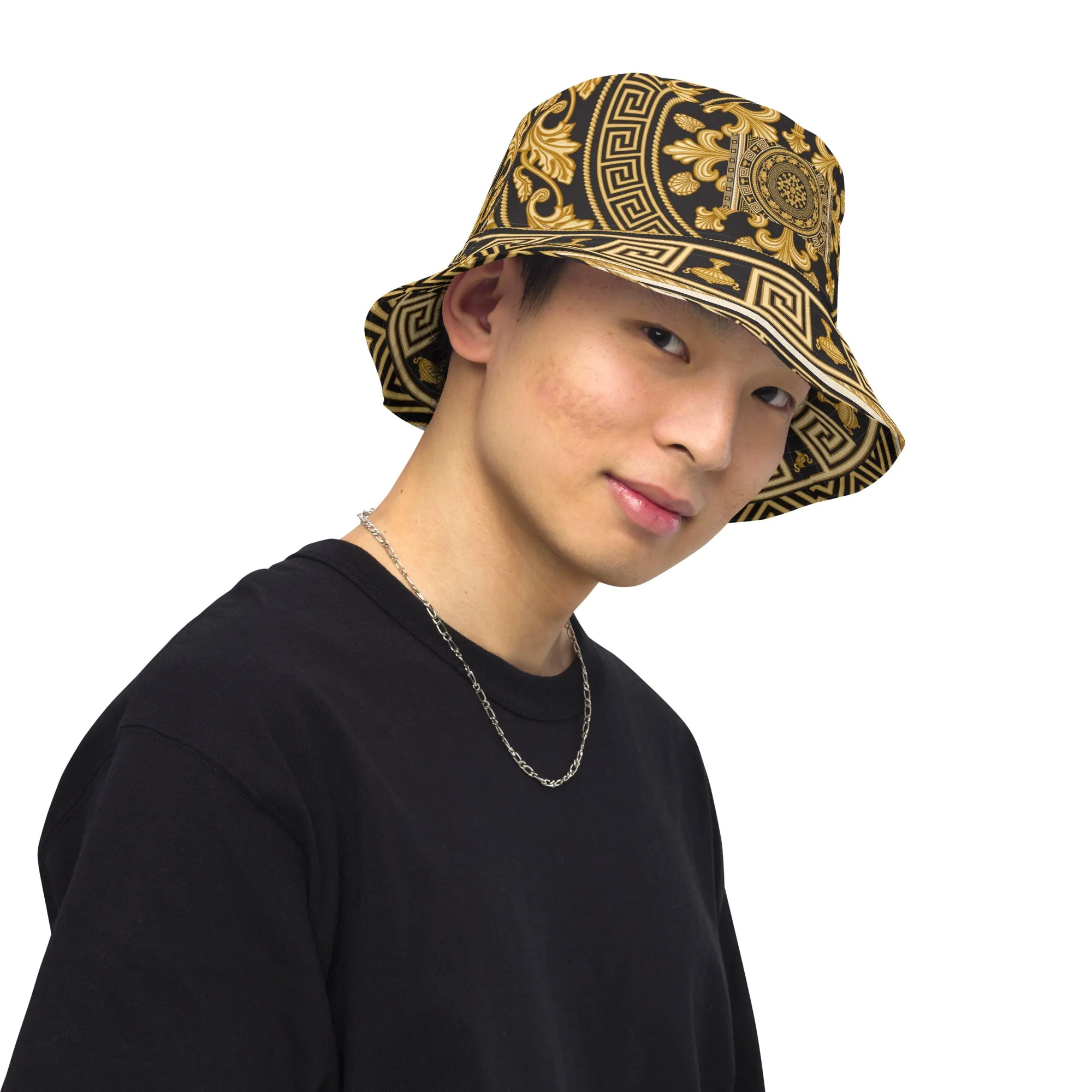 Baroque Reversible bucket hat