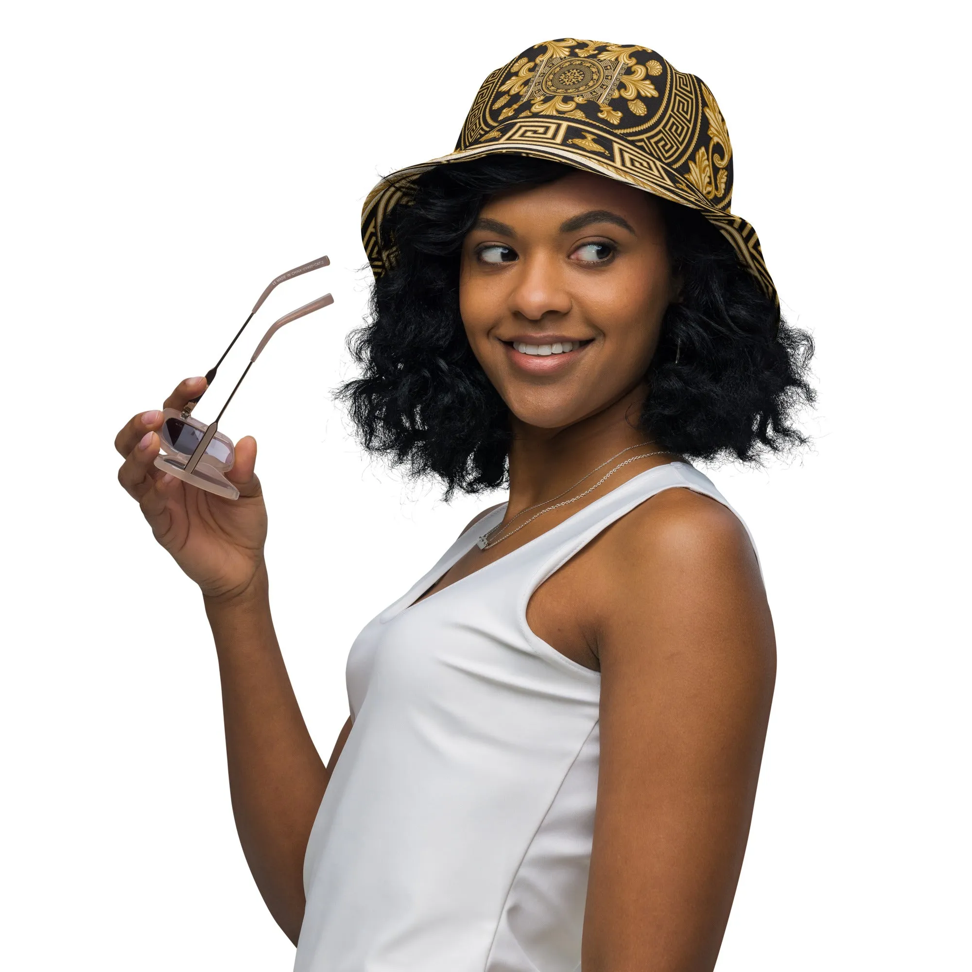 Baroque Reversible bucket hat
