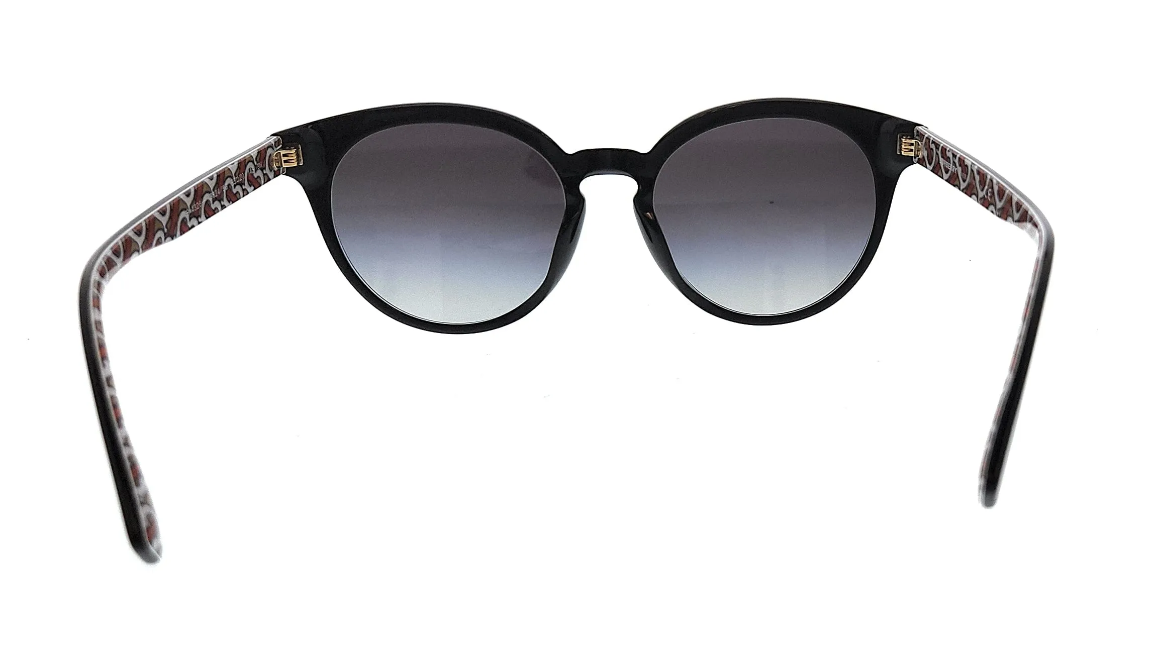 Burberry  0BE4326F 38248G Black Round Sunglasses
