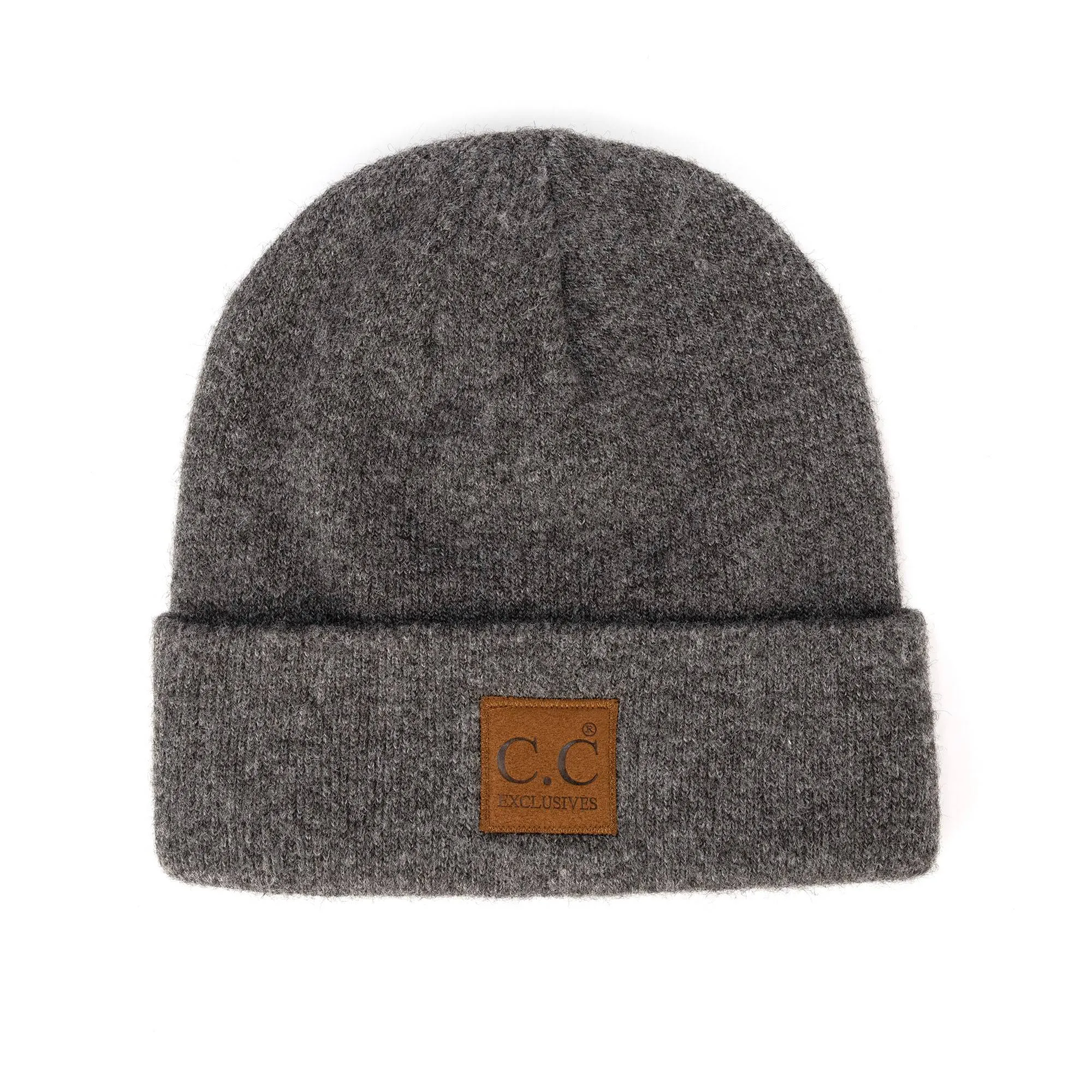 CC Beanie Heather Knit Basic