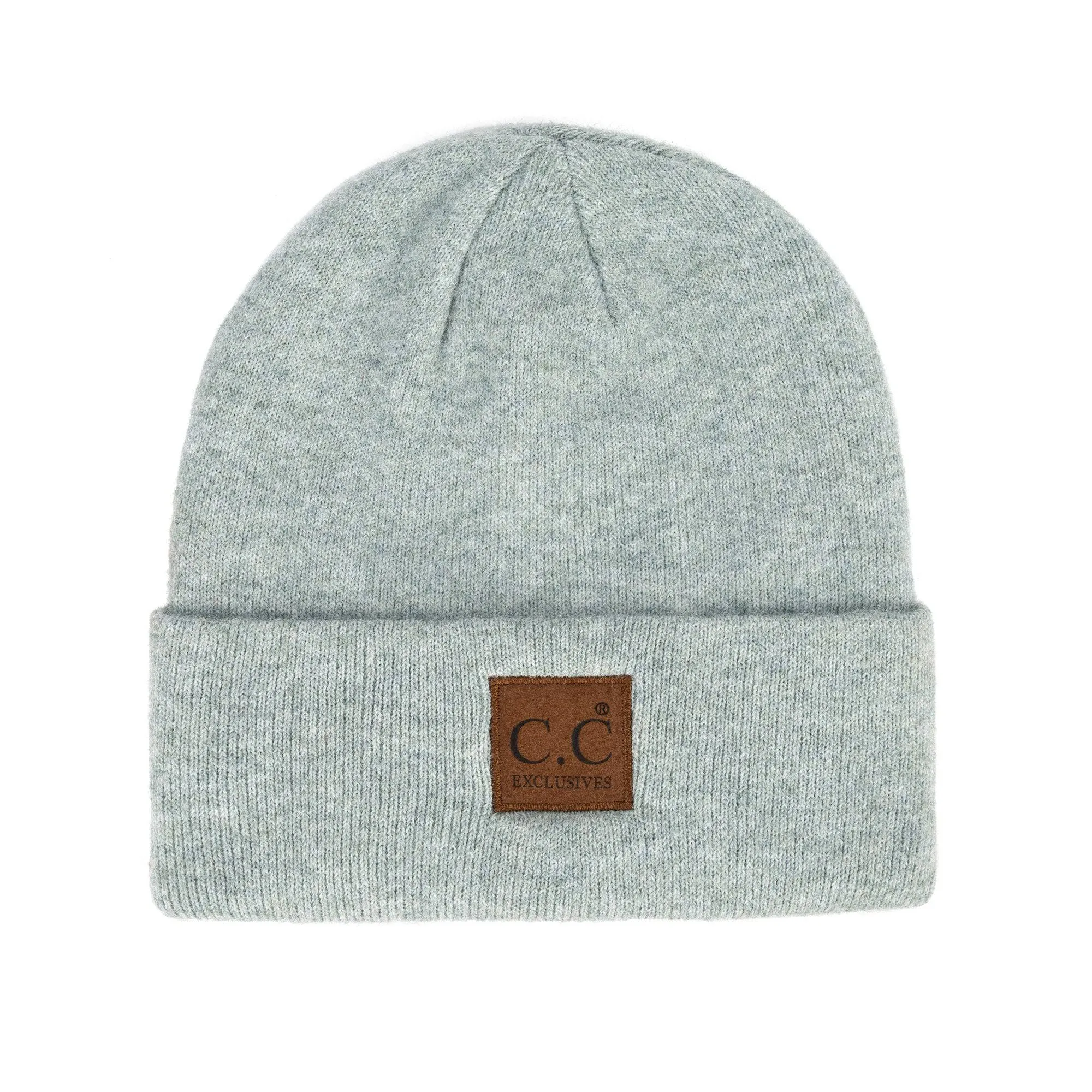 CC Beanie Heather Knit Basic
