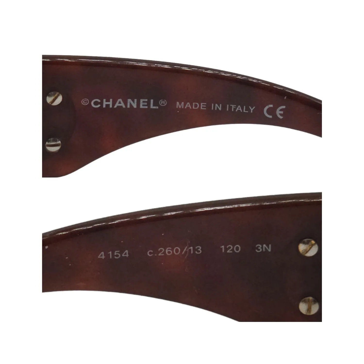 Chanel 4154 CC Shield Aviator Sunglasses