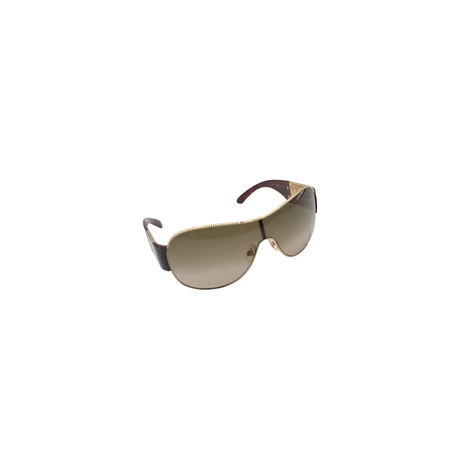 Chanel 4154 CC Shield Aviator Sunglasses
