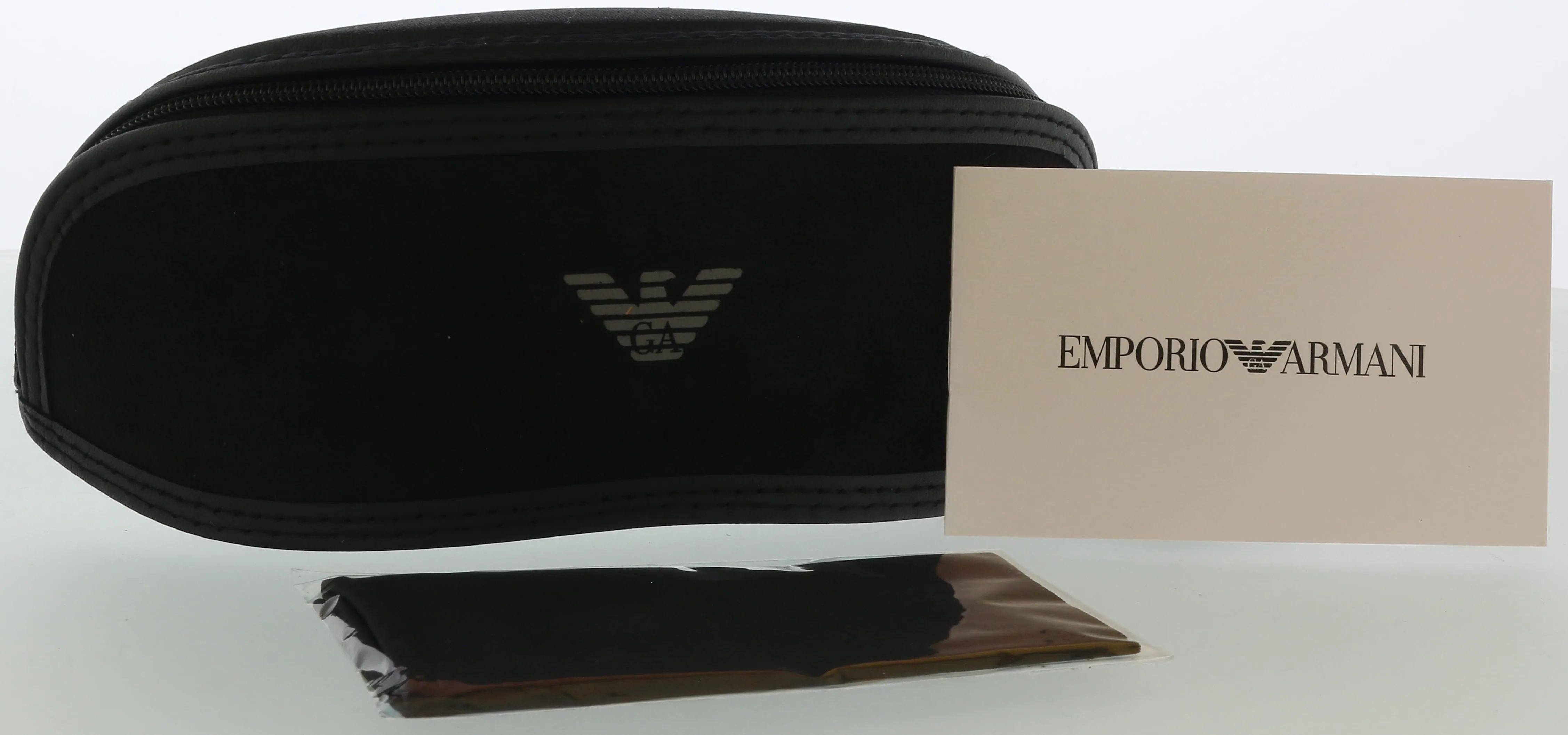 Emporio Armani 0EA2125 30456G Full Rim Silver Aviator Sunglasses
