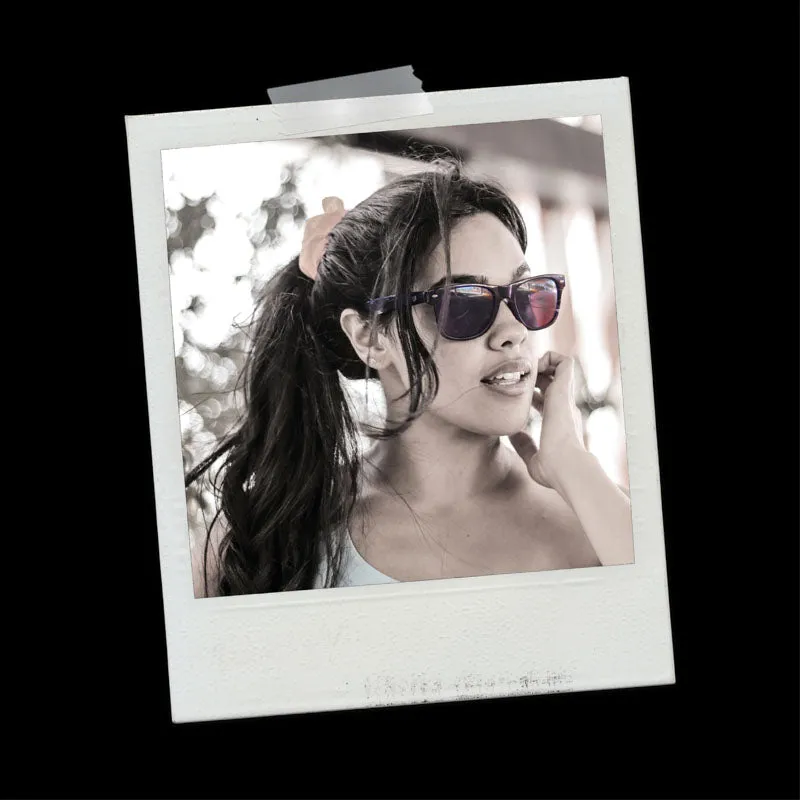 Eye Love Shadez | 80s Vintage Festival Sunglasses | All black
