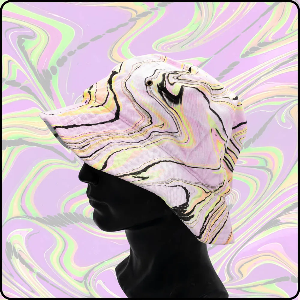 Fairy Fire UV Hydro-Dipped Bucket Hat
