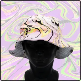 Fairy Fire UV Hydro-Dipped Bucket Hat