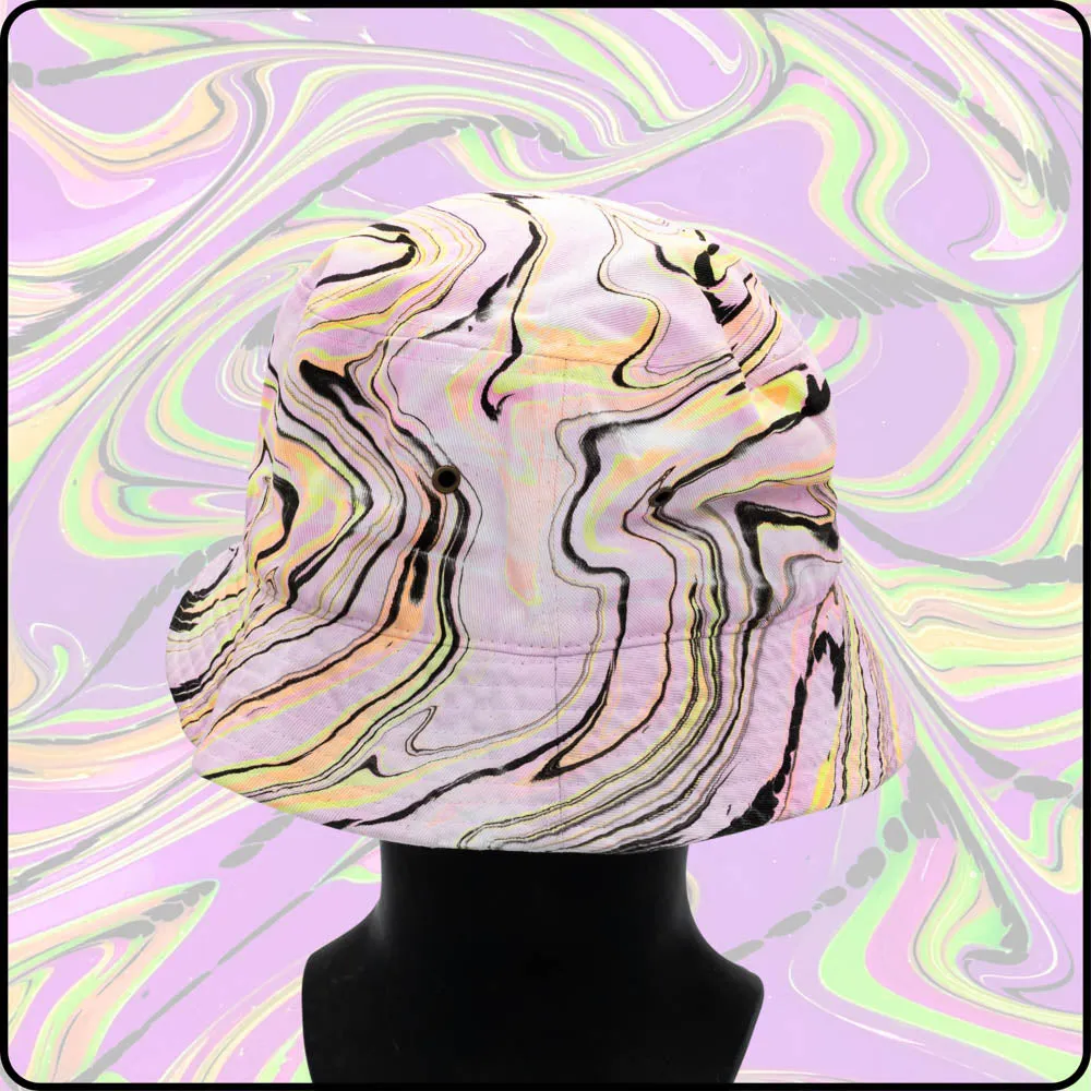 Fairy Fire UV Hydro-Dipped Bucket Hat