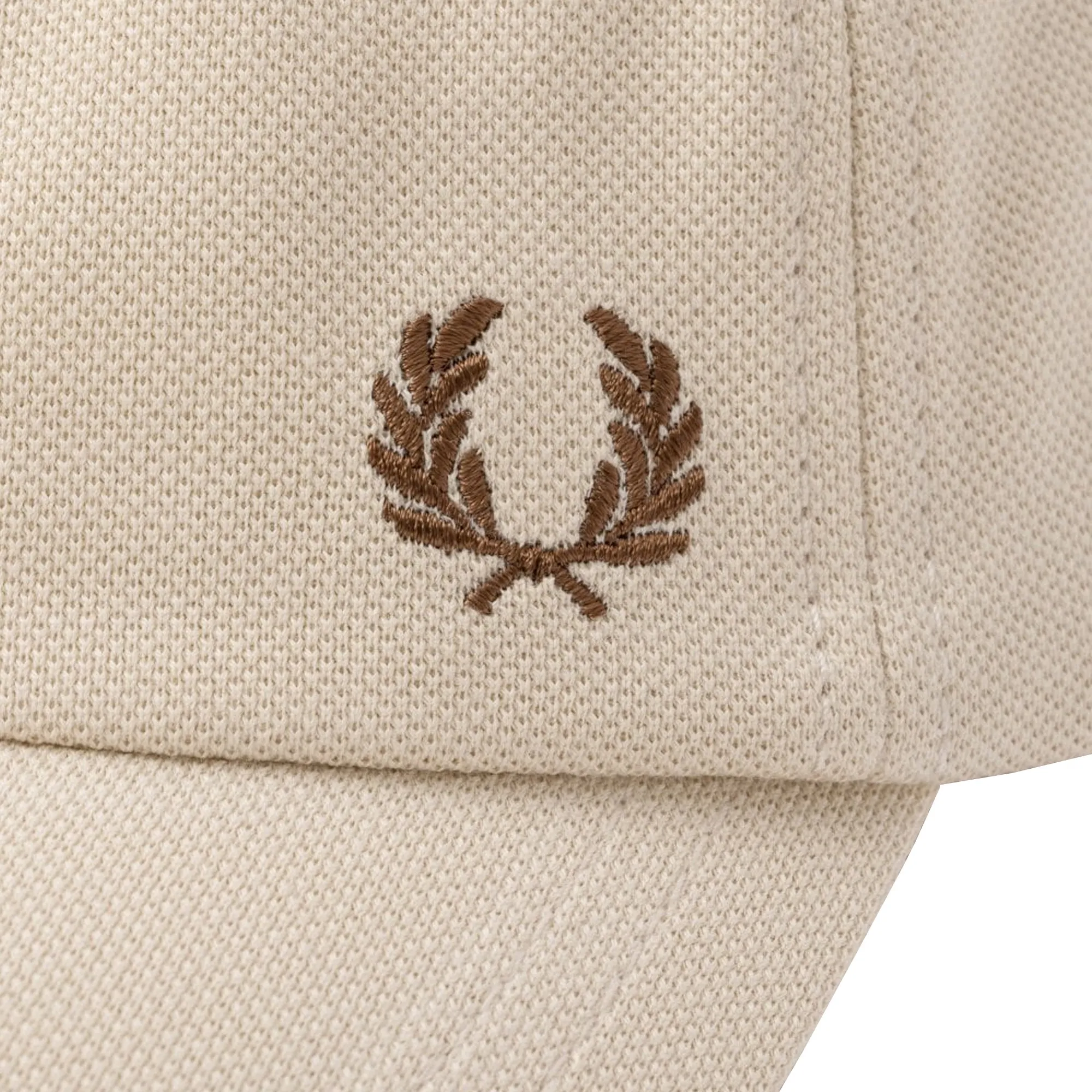 Fred Perry Classic Piqué Cap Oatmeal/Shaded Stone