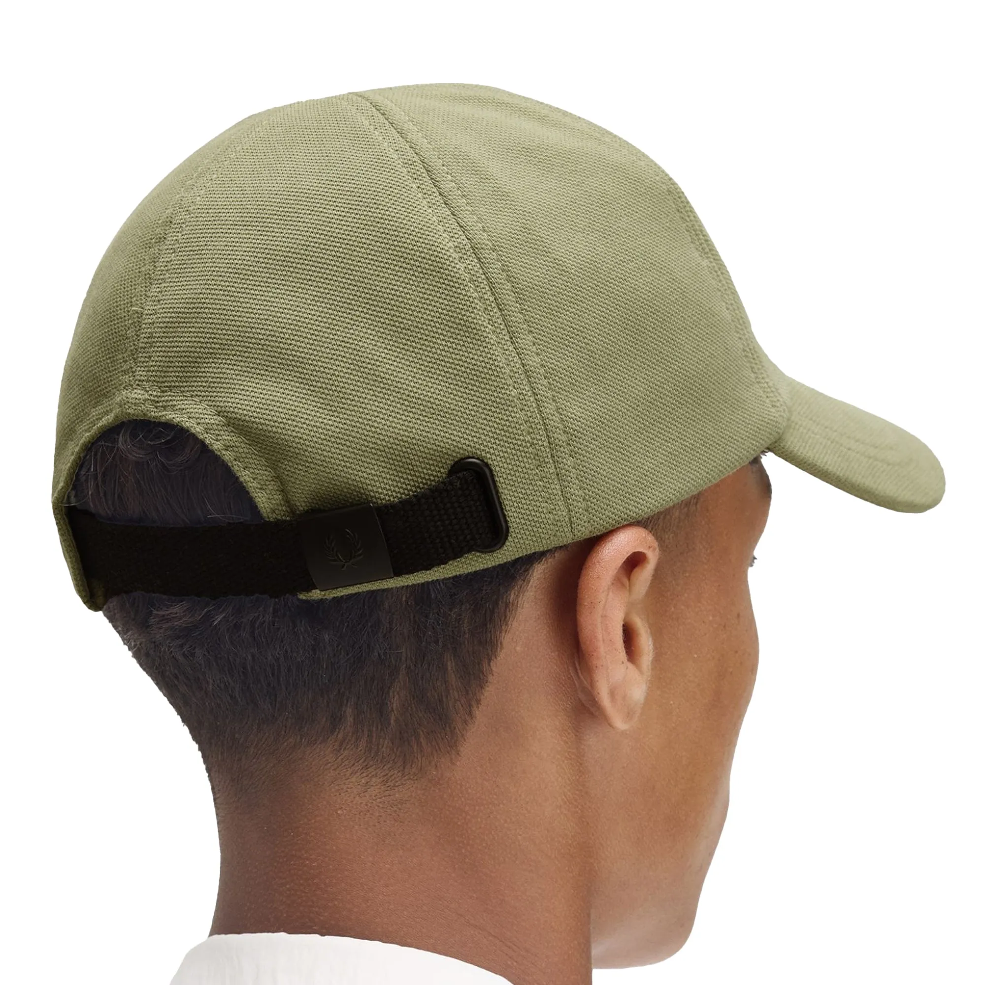 Fred Perry Classic Piqué Cap Olive Mint/Night Green