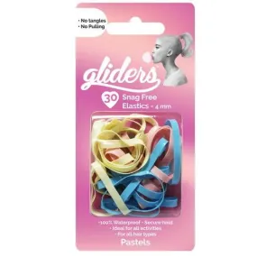 Freestyle Snag Free Hair Elastics Pastels 4mm - 30 pc