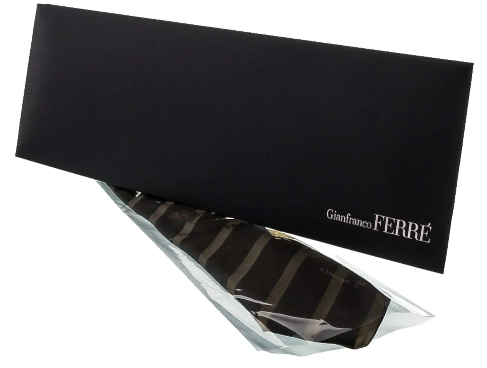 Gianfranco Ferre J027 U10 Brown Silk Mens Tie