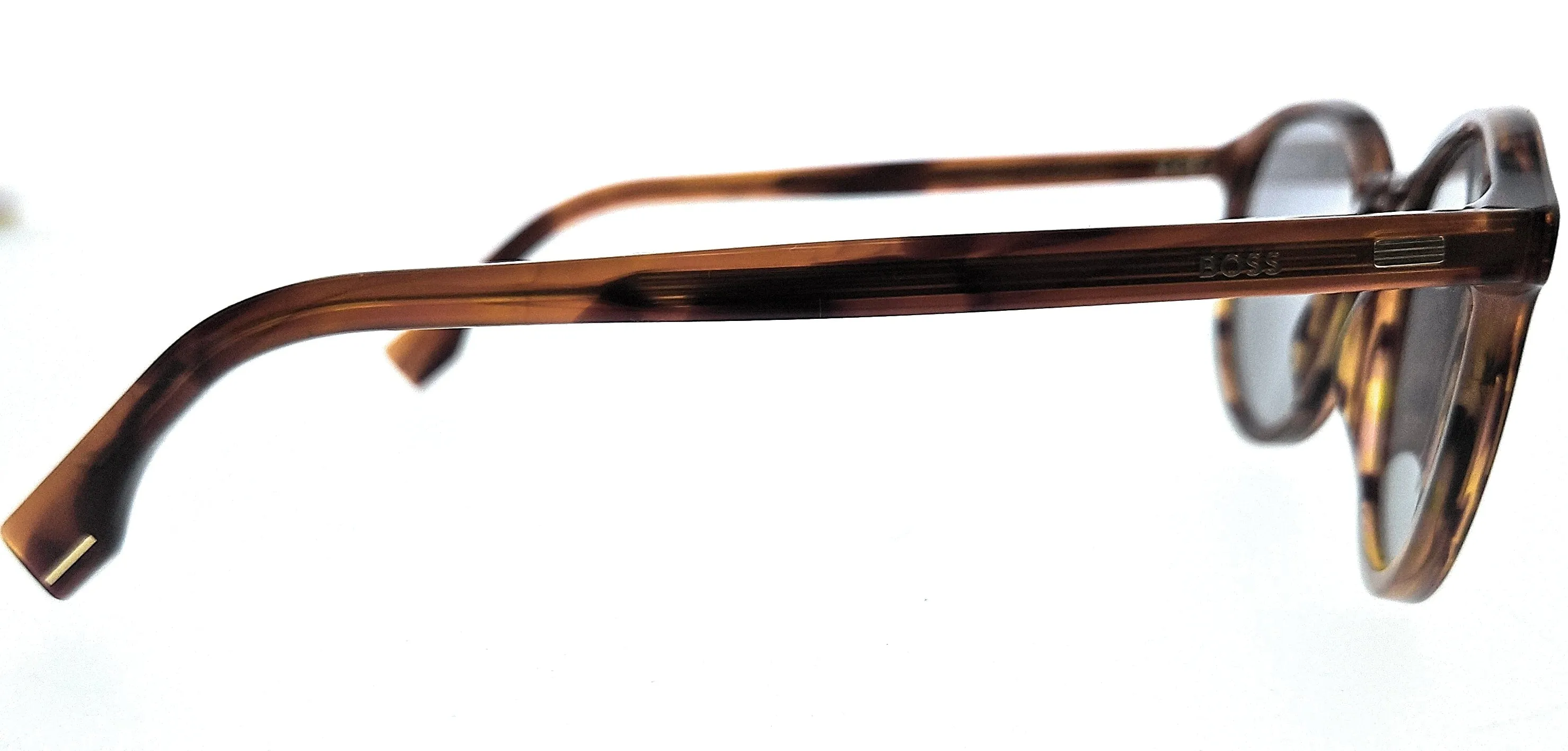Hugo Boss BOSS 1365/S SX7 SX7 Light Havana Round Sunglasses
