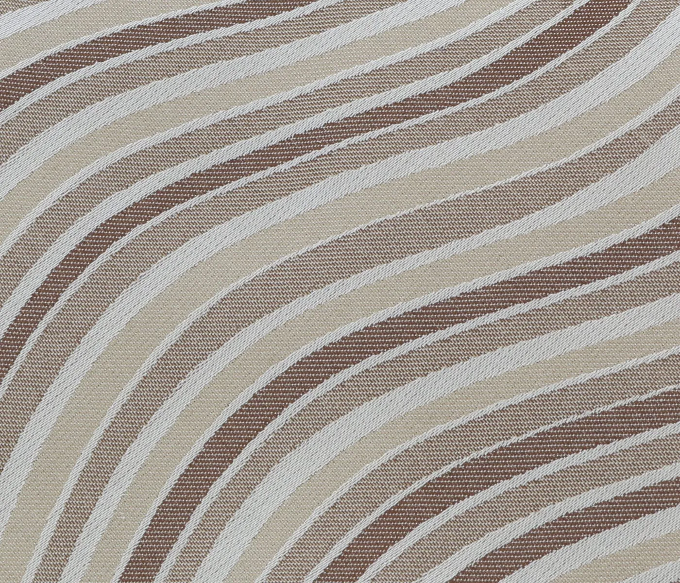 Missoni U4308 Cream/Brown Bengal Stripe Pure Silk Tie