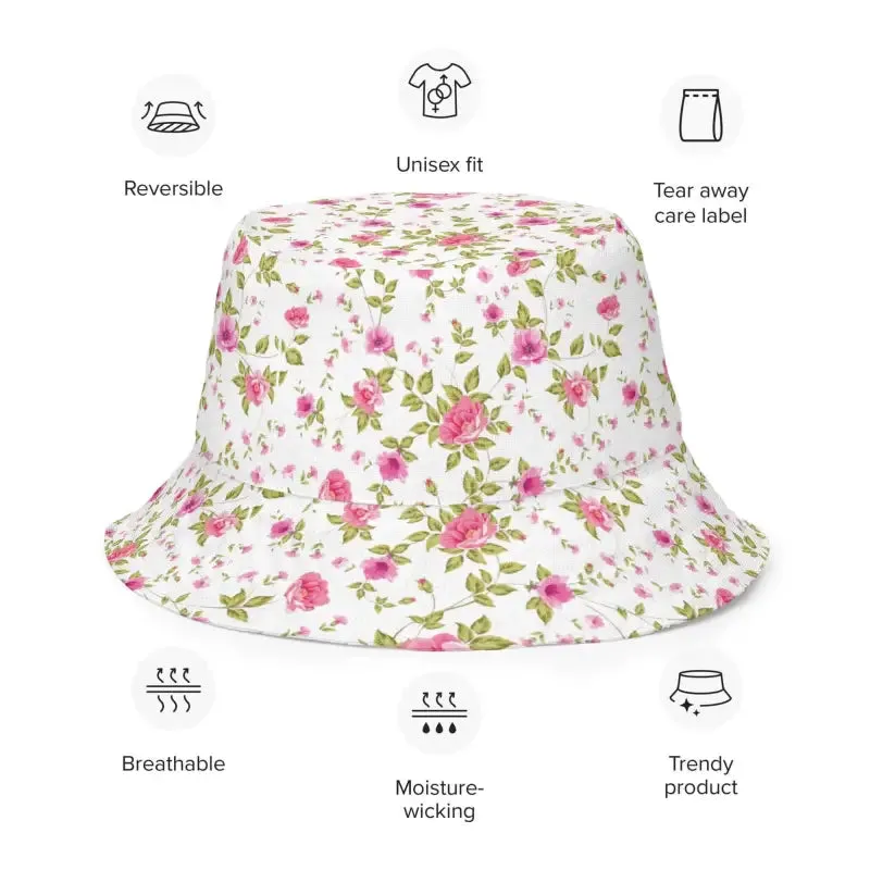 Rock the Reversible Floral Bucket Hat for Any Vibe