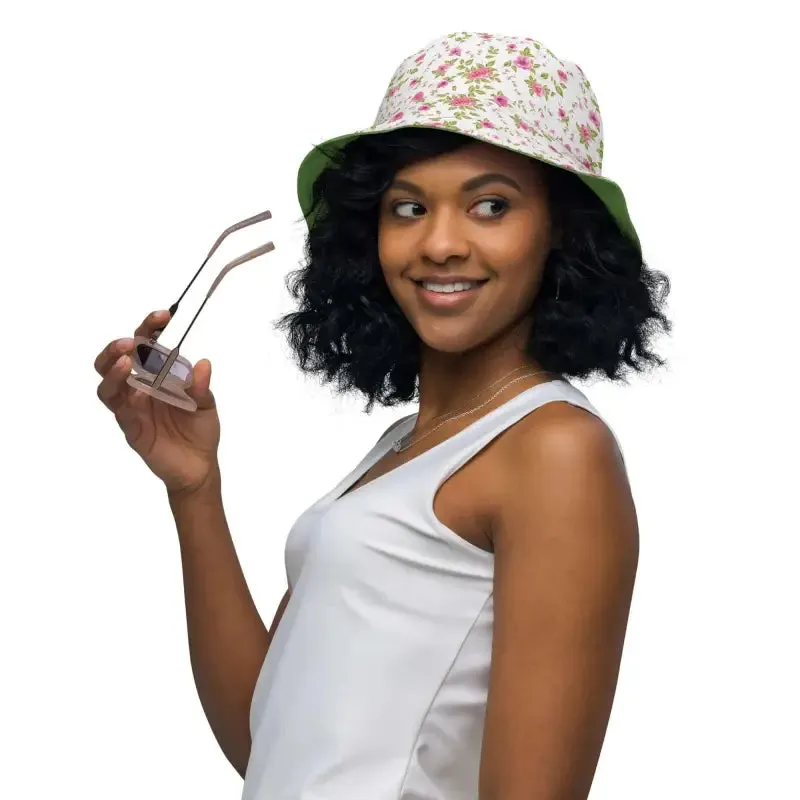 Rock the Reversible Floral Bucket Hat for Any Vibe