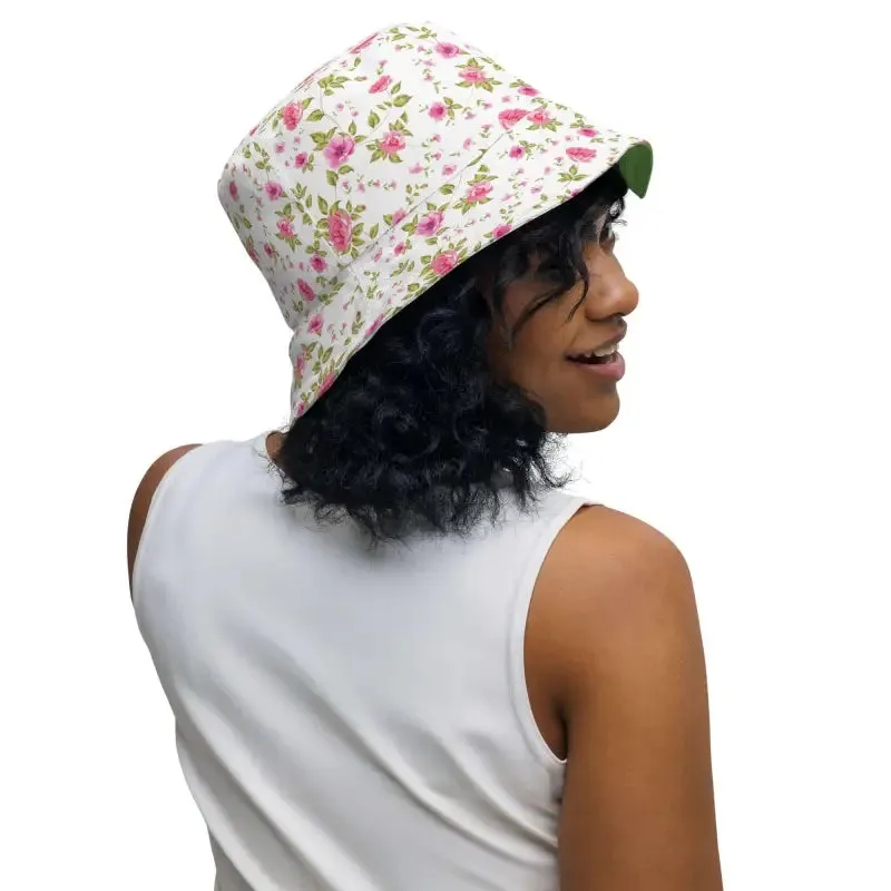 Rock the Reversible Floral Bucket Hat for Any Vibe