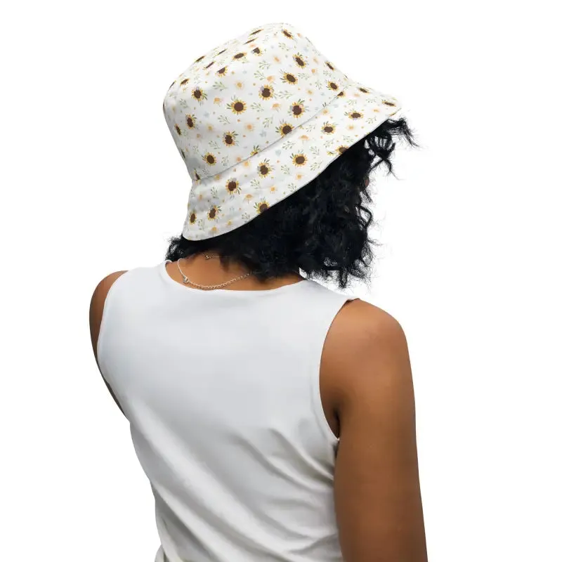 Sunflower Reversible Bucket Hat for Your Mood Swings and Sun Fun