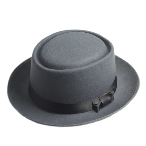 Unisex Felt Pork Pie