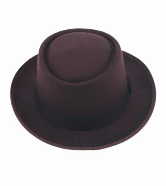 Unisex Felt Pork Pie