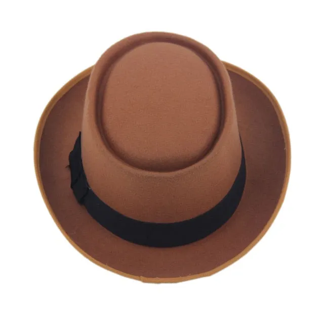 Unisex Felt Pork Pie