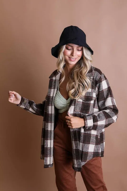 Urban Cotton Bucket Hat with Wired Brim