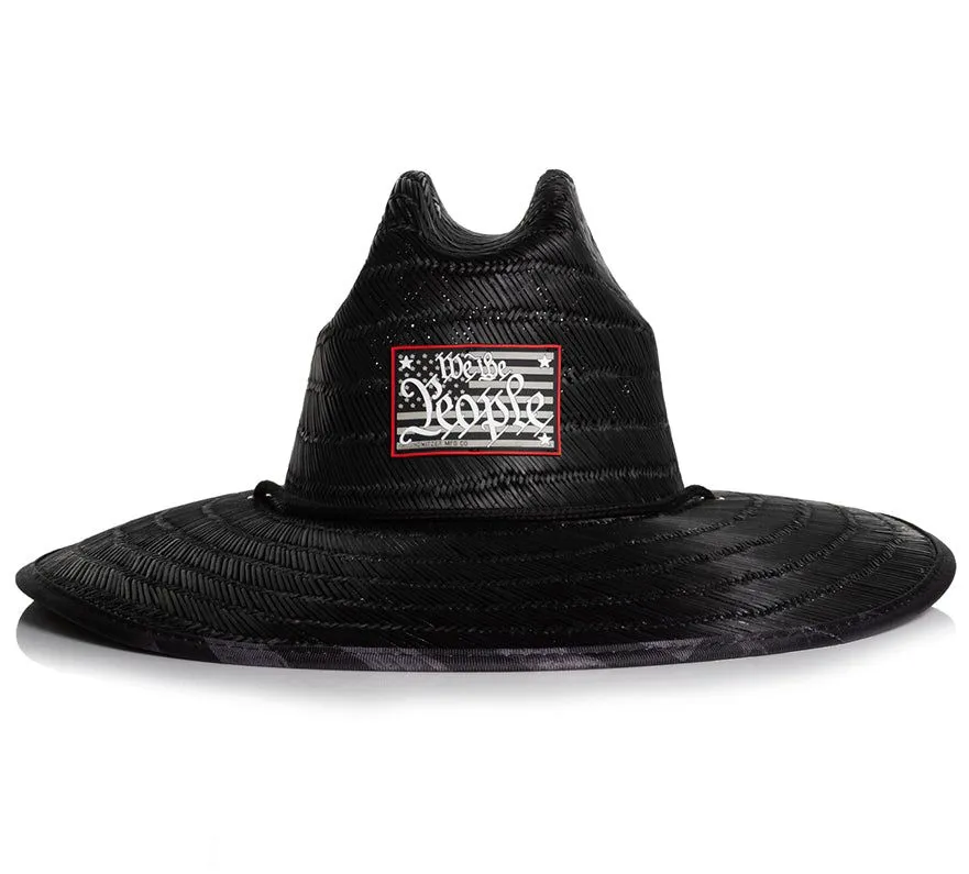 We The People Straw Hat